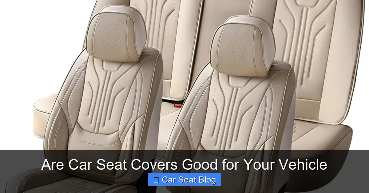 Are Car Seat Covers Good for Your Vehicle