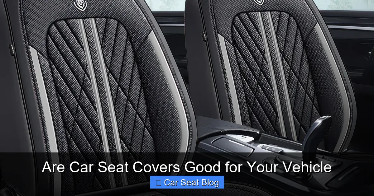 Are Car Seat Covers Good for Your Vehicle