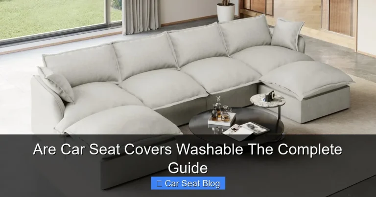 Are Car Seat Covers Washable The Complete Guide