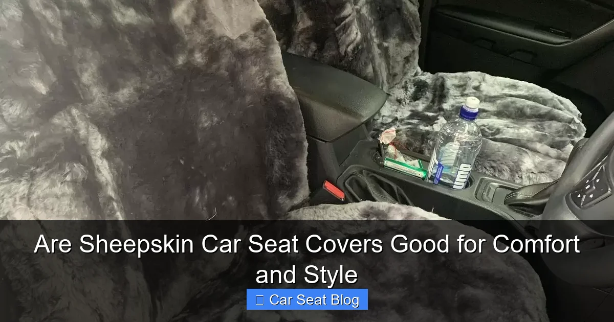 Are Sheepskin Car Seat Covers Good for Comfort and Style