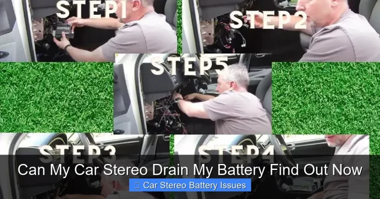 Can My Car Stereo Drain My Battery Find Out Now