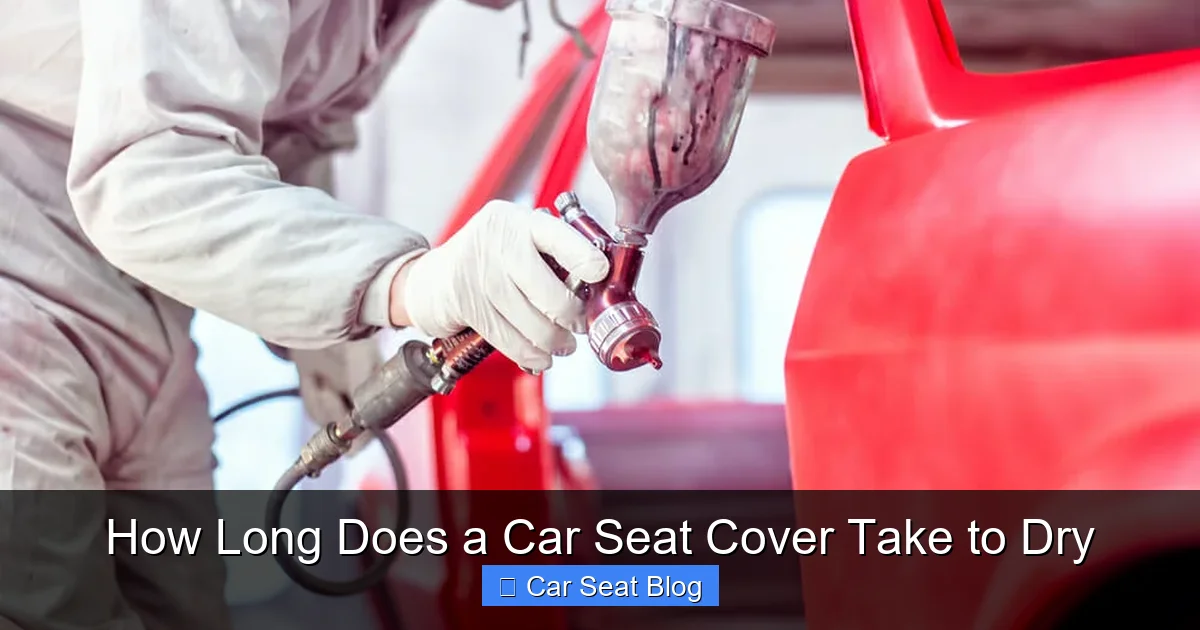 How Long Does a Car Seat Cover Take to Dry