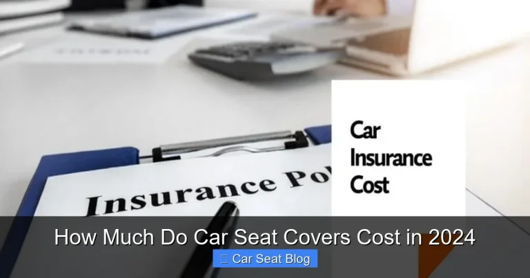How Much Do Car Seat Covers Cost in 2024