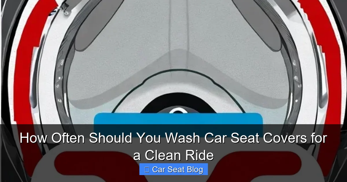 How Often Should You Wash Car Seat Covers for a Clean Ride