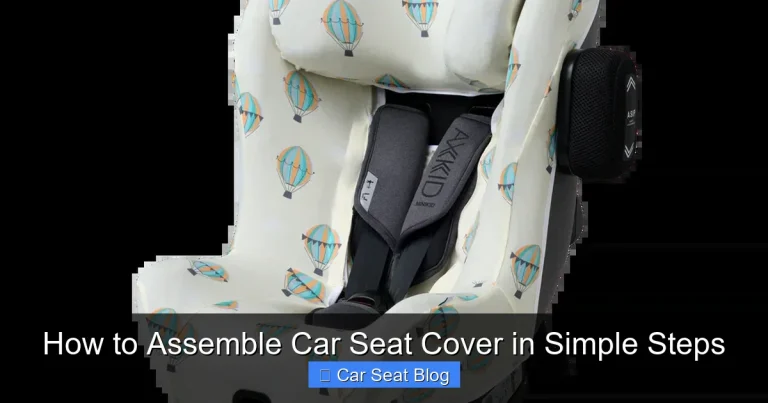 How to Assemble Car Seat Cover in Simple Steps