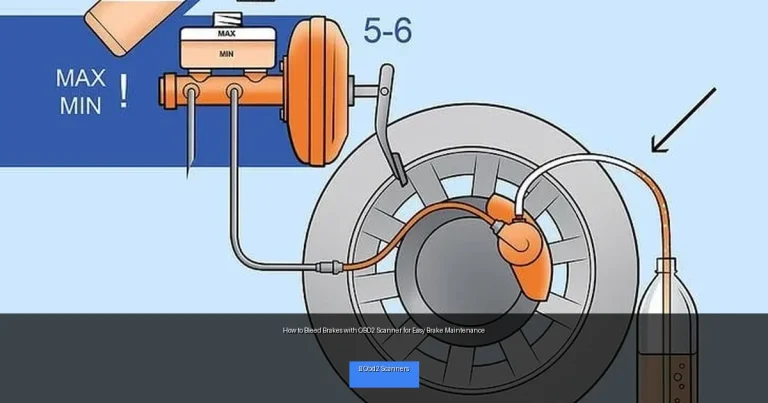 How to Bleed Brakes with OBD2 Scanner for Easy Brake Maintenance