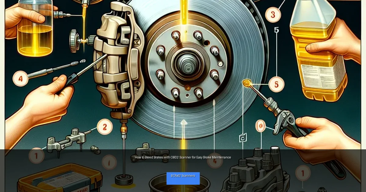 How to Bleed Brakes with OBD2 Scanner for Easy Brake Maintenance