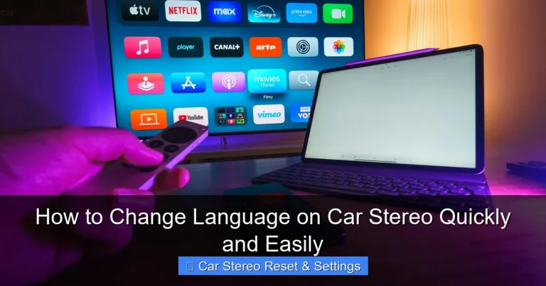 How to Change Language on Car Stereo Quickly and Easily