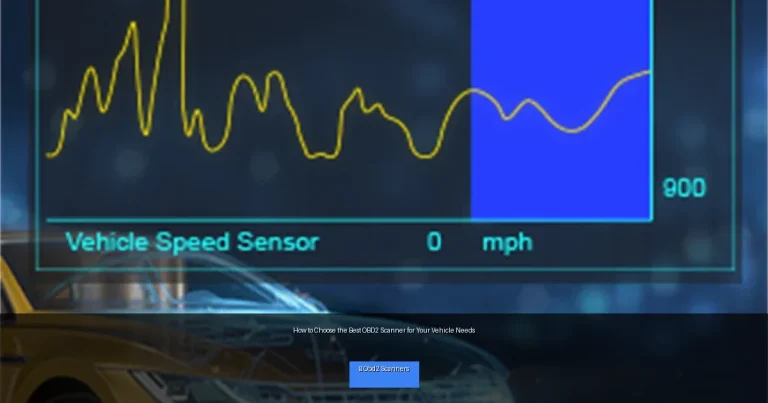 How to Choose the Best OBD2 Scanner for Your Vehicle Needs