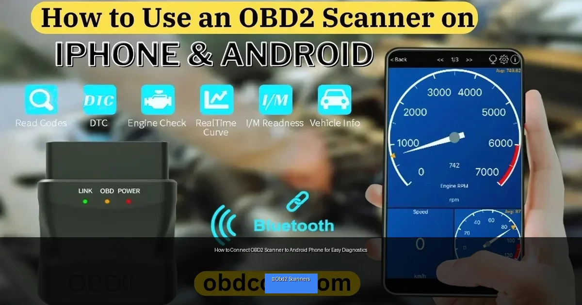 How to Connect OBD2 Scanner to Android Phone for Easy Diagnostics