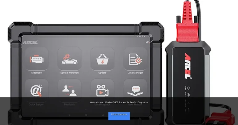 How to Connect Wireless OBD2 Scanner for Easy Car Diagnostics