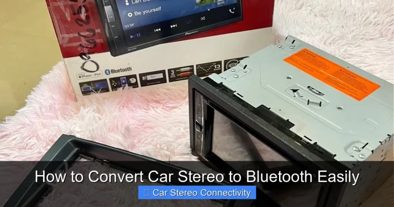 How to Convert Car Stereo to Bluetooth Easily