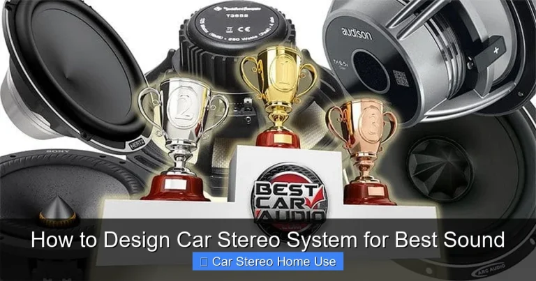 How to Design Car Stereo System for Best Sound