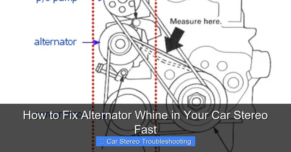 How to Fix Alternator Whine in Your Car Stereo Fast