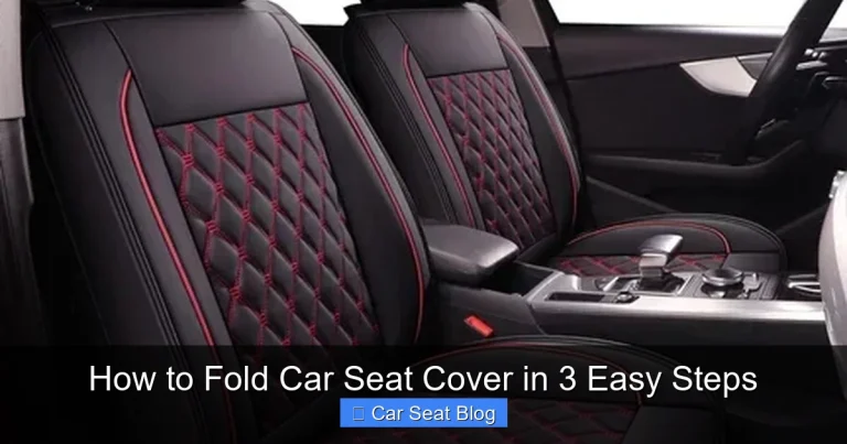 How to Fold Car Seat Cover in 3 Easy Steps