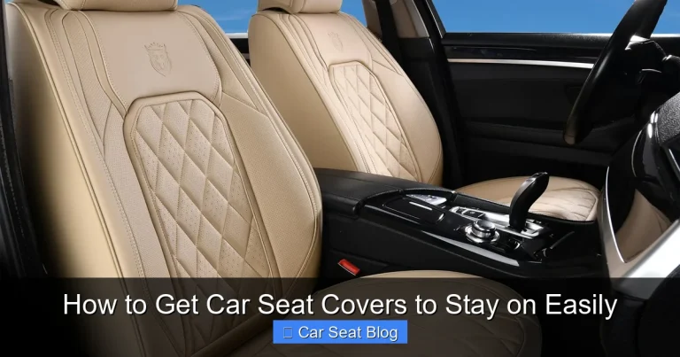How to Get Car Seat Covers to Stay on Easily