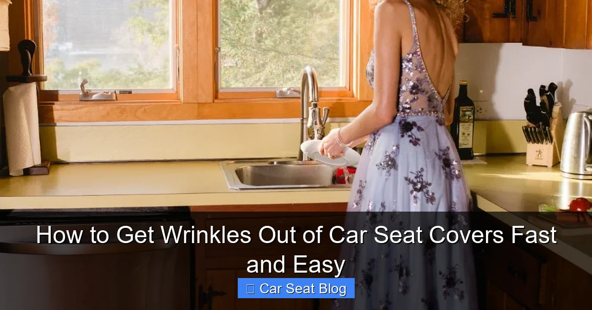 How to Get Wrinkles Out of Car Seat Covers Fast and Easy