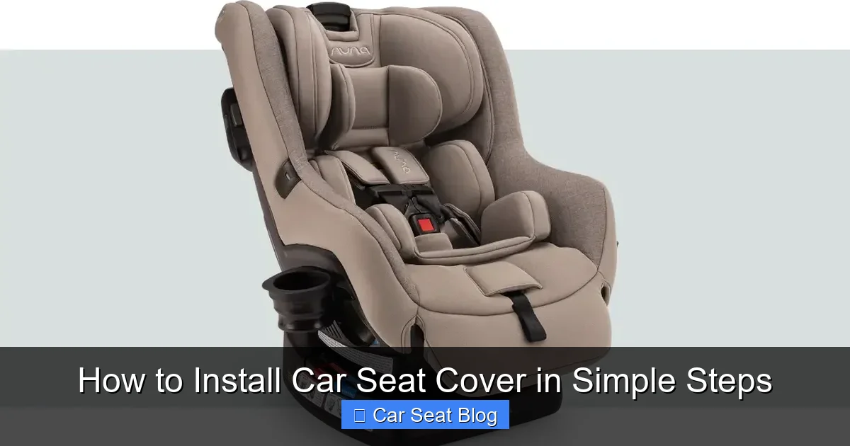 How to Install Car Seat Cover in Simple Steps