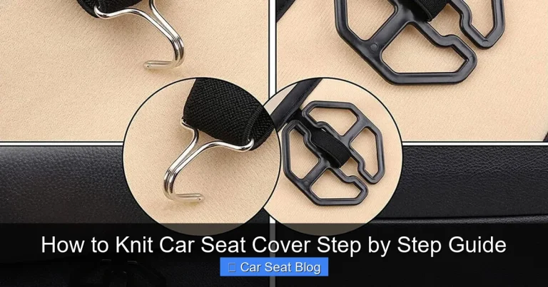 How to Knit Car Seat Cover Step by Step Guide