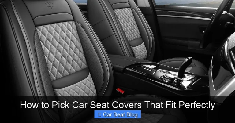 How to Pick Car Seat Covers That Fit Perfectly