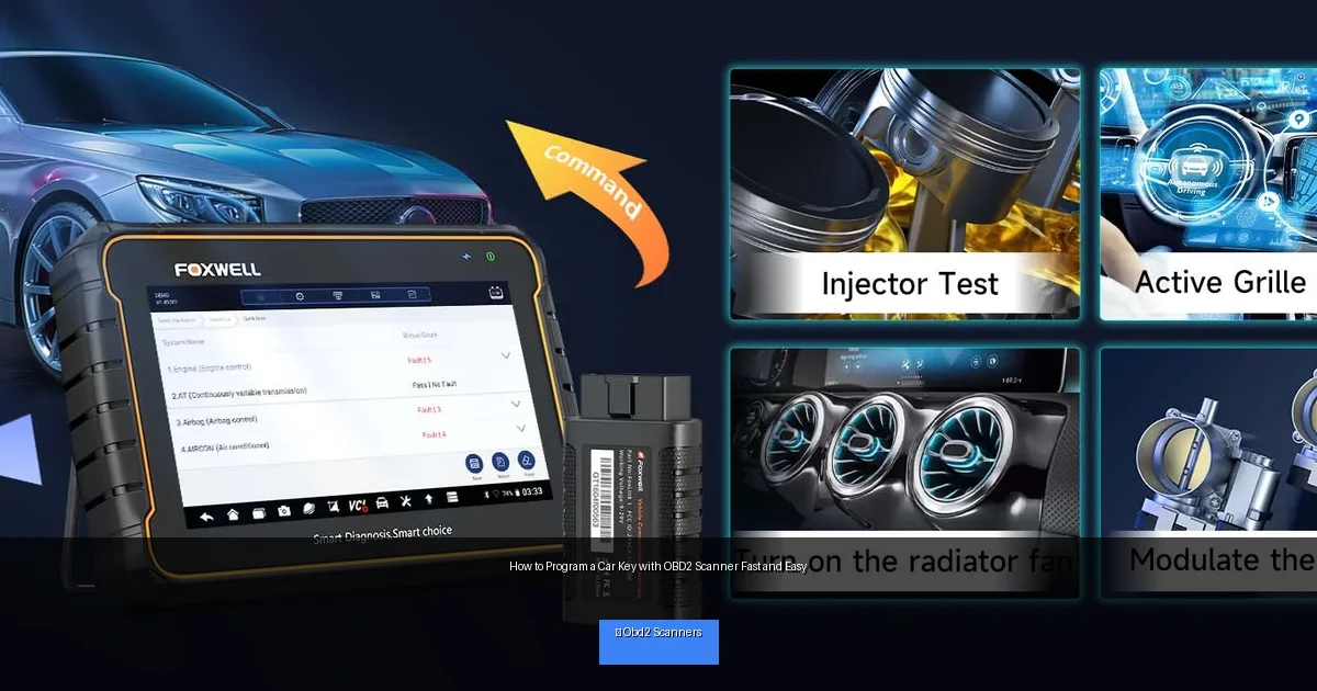 How to Program a Car Key with OBD2 Scanner Fast and Easy