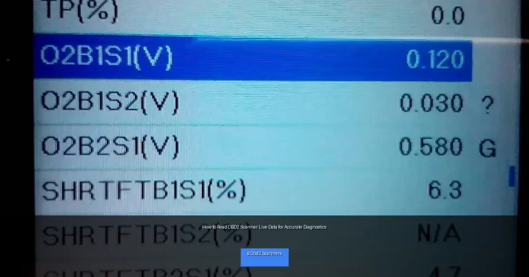 How to Read OBD2 Scanner Live Data for Accurate Diagnostics