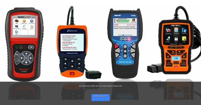 How to Remove OBD2 Scanner Easily Step by Step Guide