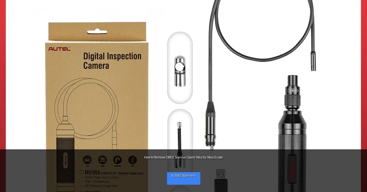 How to Remove OBD2 Scanner Easily Step by Step Guide