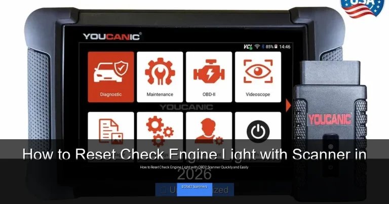 How to Reset Check Engine Light with OBD2 Scanner Quickly and Easily