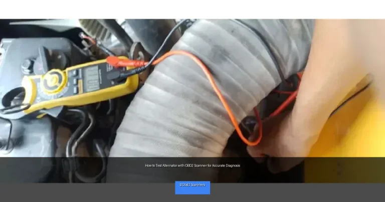 How to Test Alternator with OBD2 Scanner for Accurate Diagnosis
