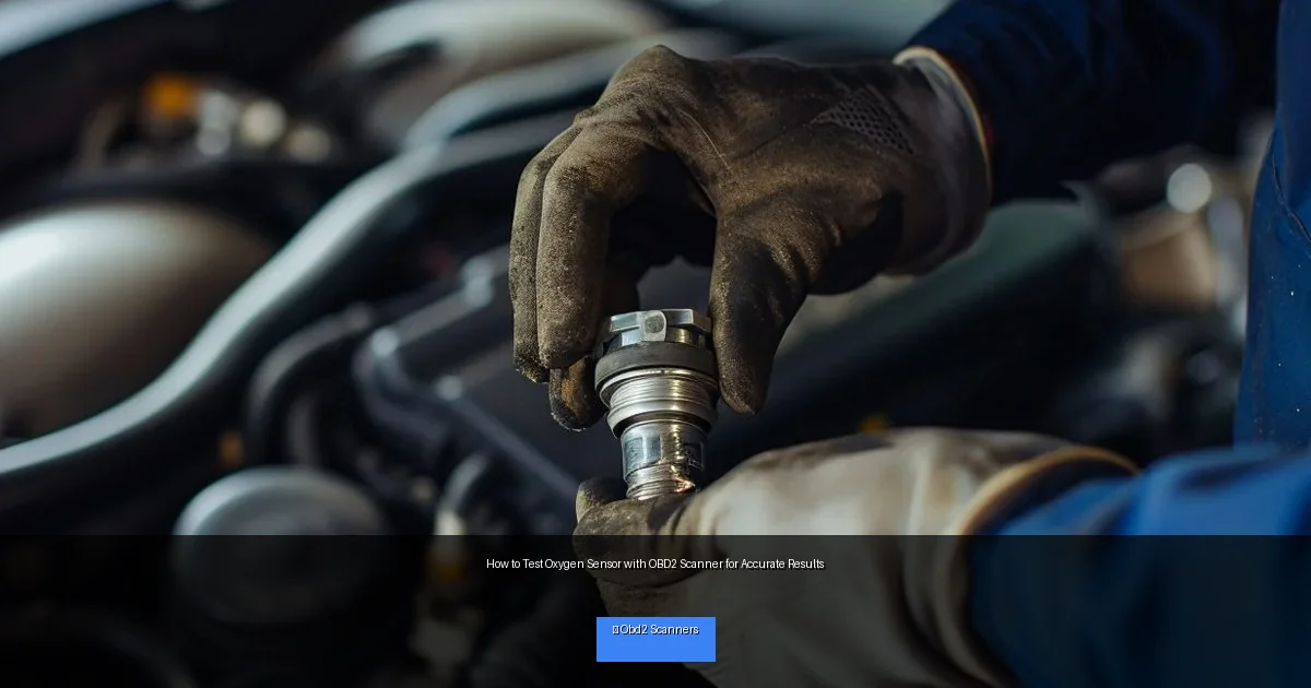 How to Test Oxygen Sensor with OBD2 Scanner for Accurate Results