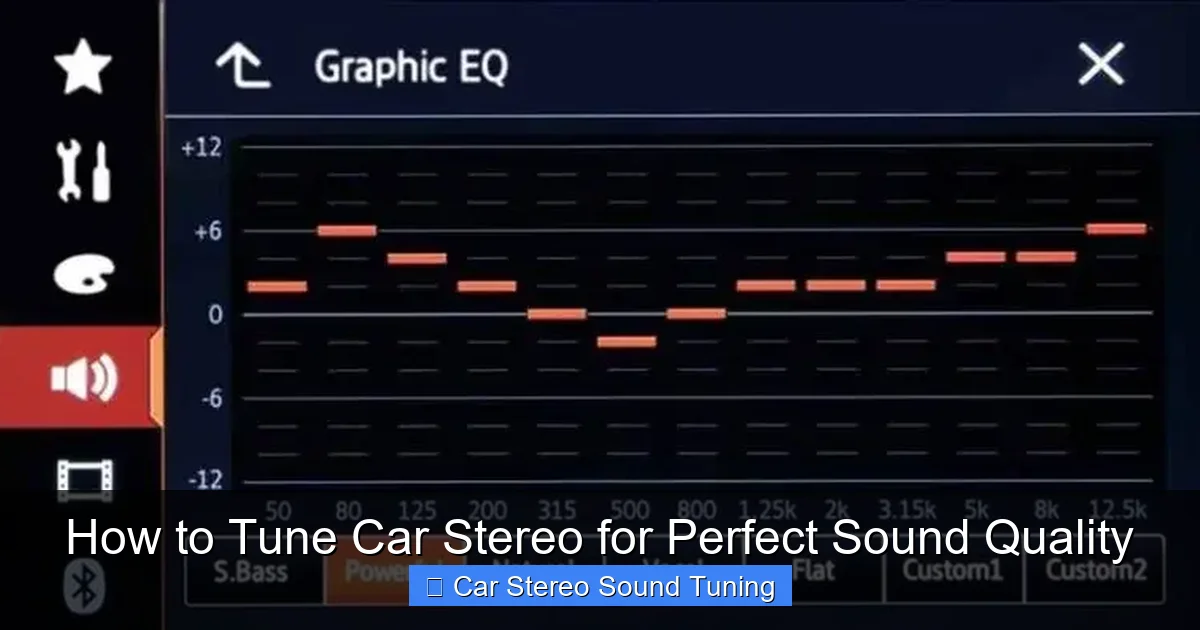 How to Tune Car Stereo for Perfect Sound Quality