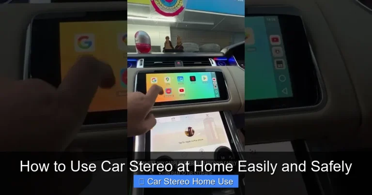 How to Use Car Stereo at Home Easily and Safely