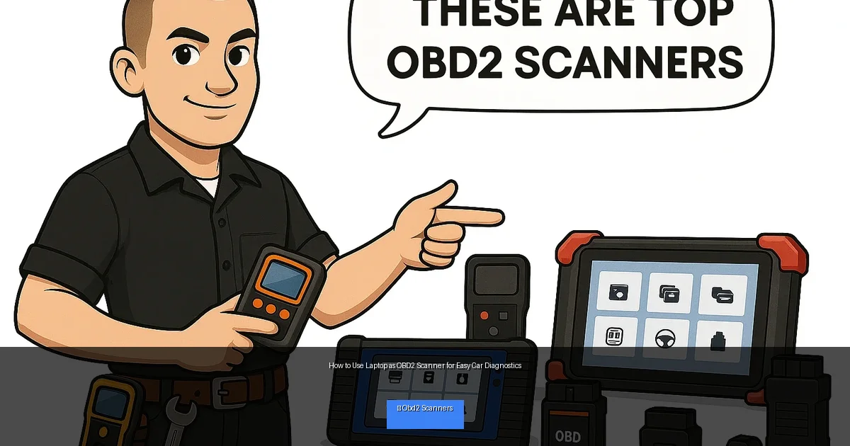 How to Use Laptop as OBD2 Scanner for Easy Car Diagnostics