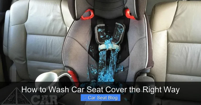 How to Wash Car Seat Cover the Right Way