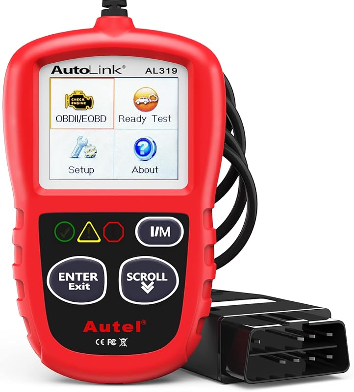 Autel Professional AL319 OBD2 Scanner with Enhanced Engine Code Readin