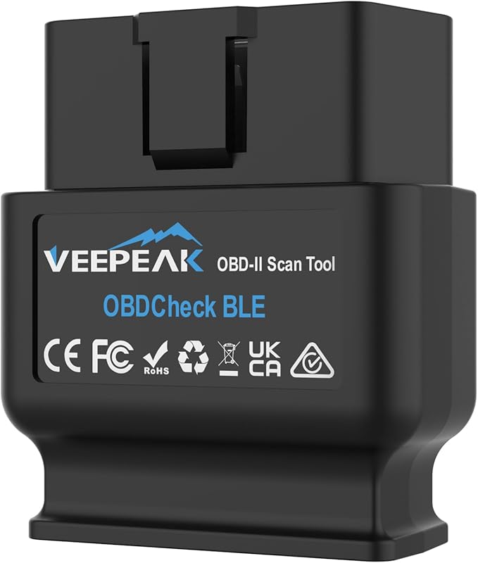 Veepeak OBDCheck BLE Bluetooth OBD II Scanner for Wireless Check Engin