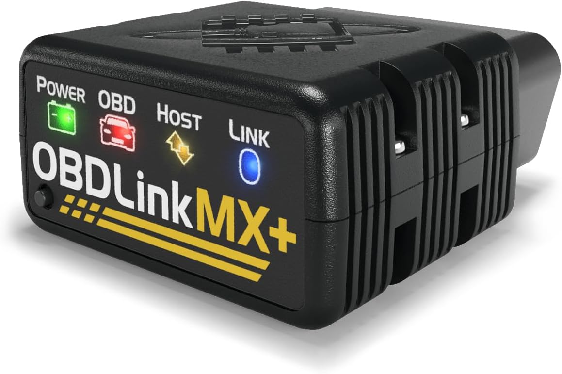 OBDLink MX+ Bluetooth OBD2 Scanner for iPhone, Android & Windows with 