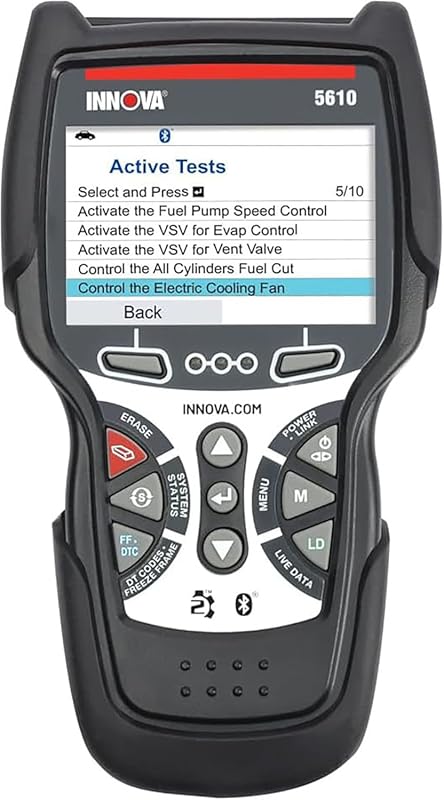 Innova 5610 Bidirectional OBD2 Scan Tool with Vehicle Diagnostics, Rep