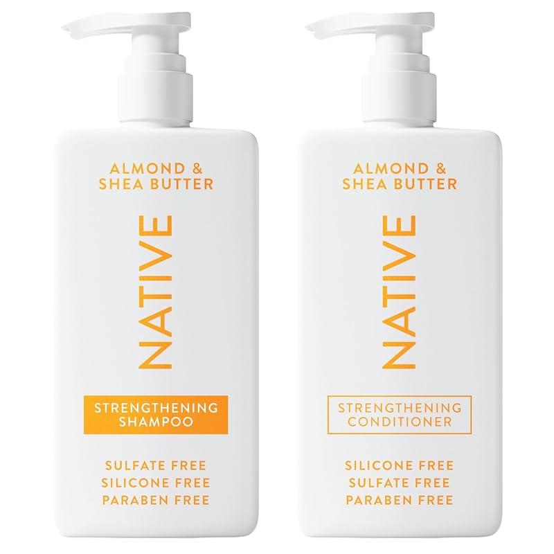 Native Shampoo and Conditioner Set with Naturally Derived Ingredients,