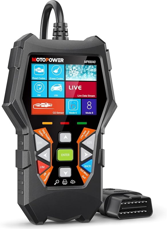 MOTOPOWER MP69040 Car OBD2 Scanner Check Engine Fault Code Reader Diag