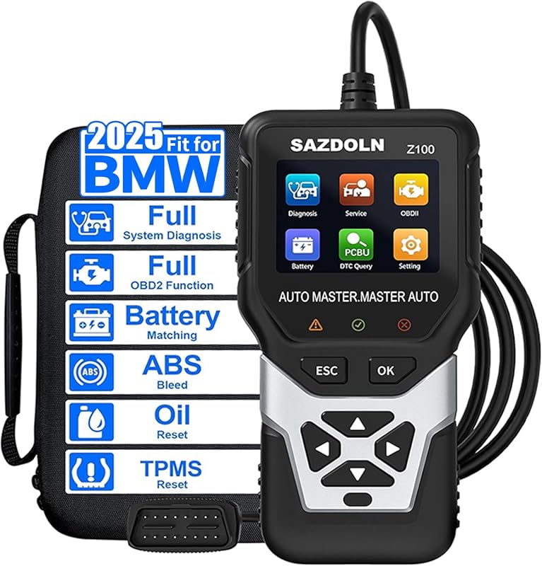 Z100 BMW OBD2 Scanner Full System Diagnostic Tool with Battery Registr