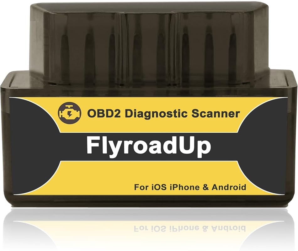 Bluetooth OBD2 Scanner for iOS and Android, Wireless Car Code Reader D