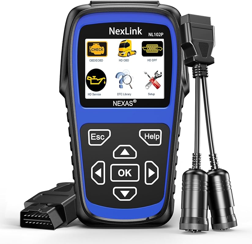 NEXAS NL102P Heavy Duty Truck Scanner with DPF Regen, Full Diesel Diag