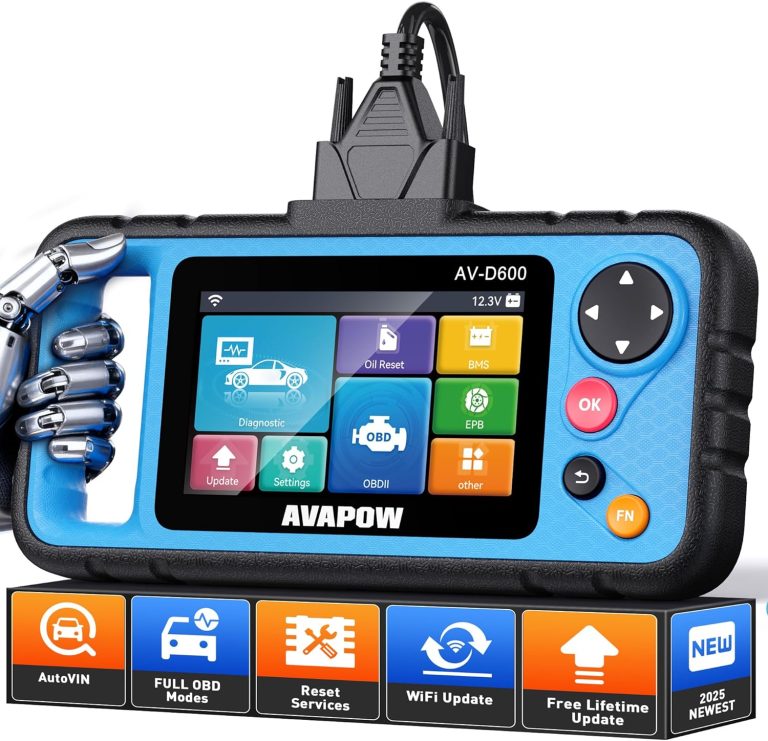 AVAPOW AV-D600 OBD2 Scanner Review 2026: Reliable Diagnostic Tool for Cars