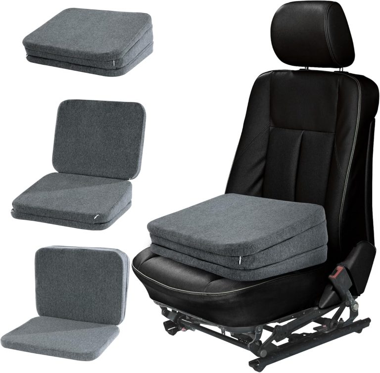 HOMBYS Adjustable Car Booster Seat Review 2026: Best 3-Height Cushion for Short