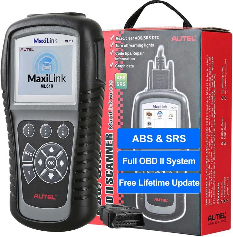 Autel MaxiLink ML619 Review 2026: Top OBD II ABS & SRS Scanner for 1996+ Cars
