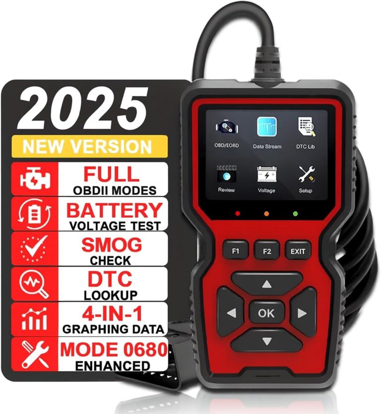 OBD2 Scanner Diagnostic Tool Review 2026: Top Check Engine Code Reader & Reset