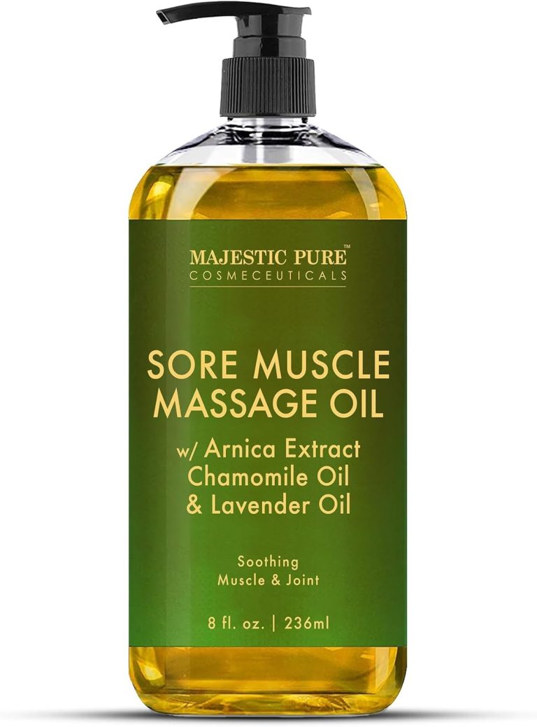 MAJESTIC PURE Arnica Sore Muscle Massage Oil Review 2026: Natural Relaxing Thera