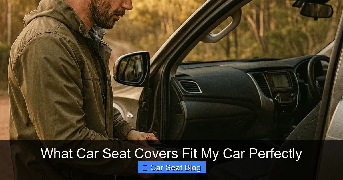 What Car Seat Covers Fit My Car Perfectly